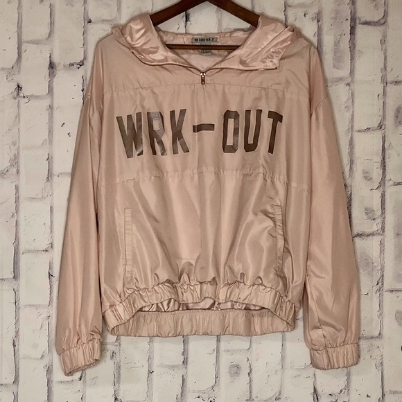 Forever 21 Jackets & Blazers - 🌟Promo🌟 Wrk-Out Forever 21 Hoodie Windbreaker